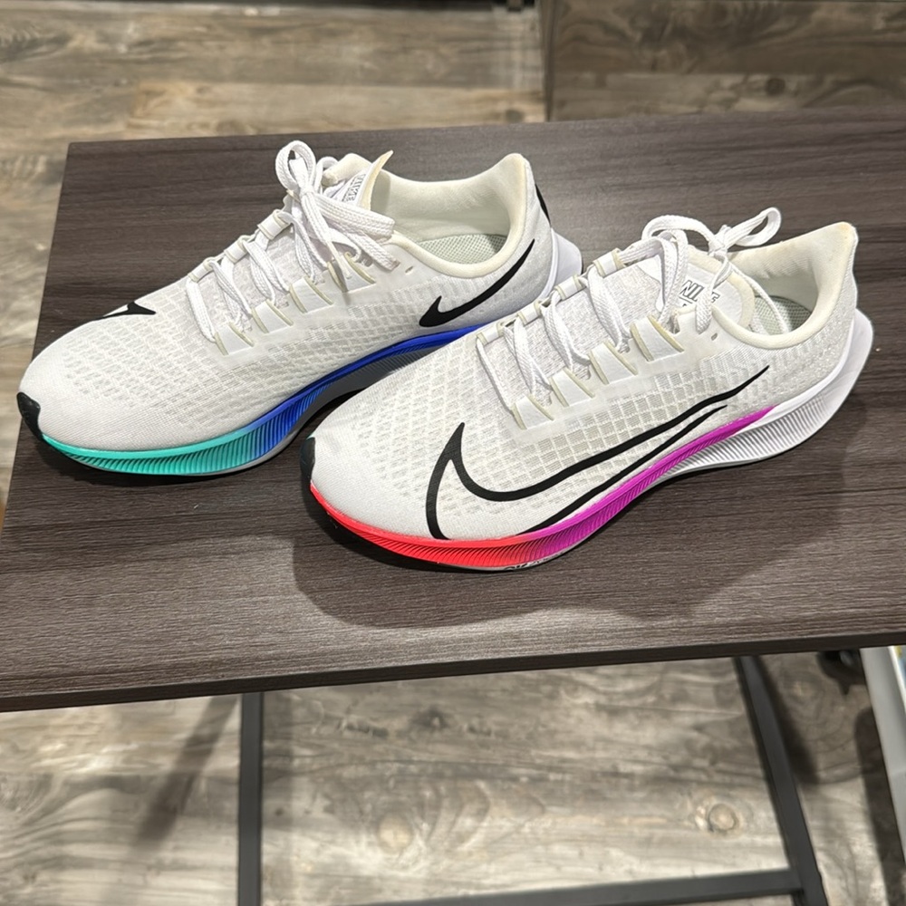 COPY - Nike Air Zoom Pegasus 37 White Multi BQ9646-103 Nicesnk